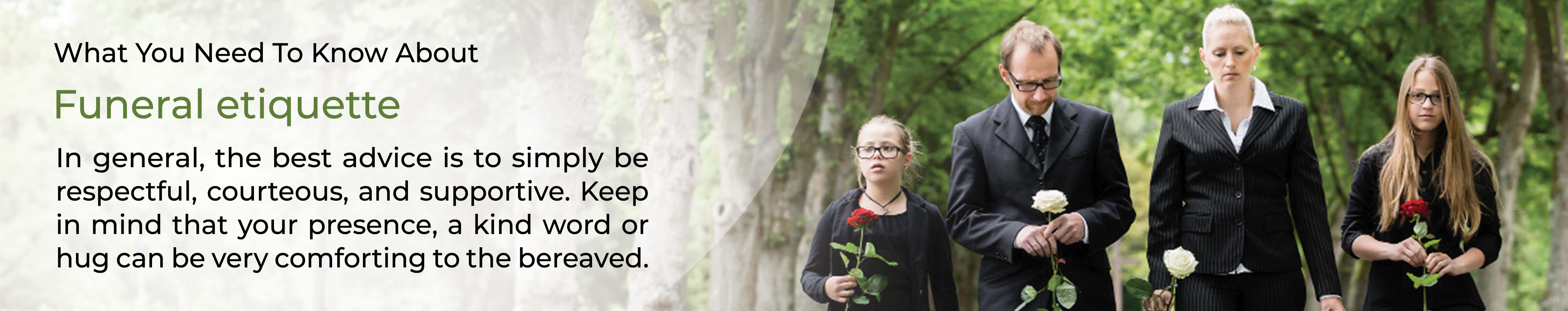 Funeral etiqutte Mobile