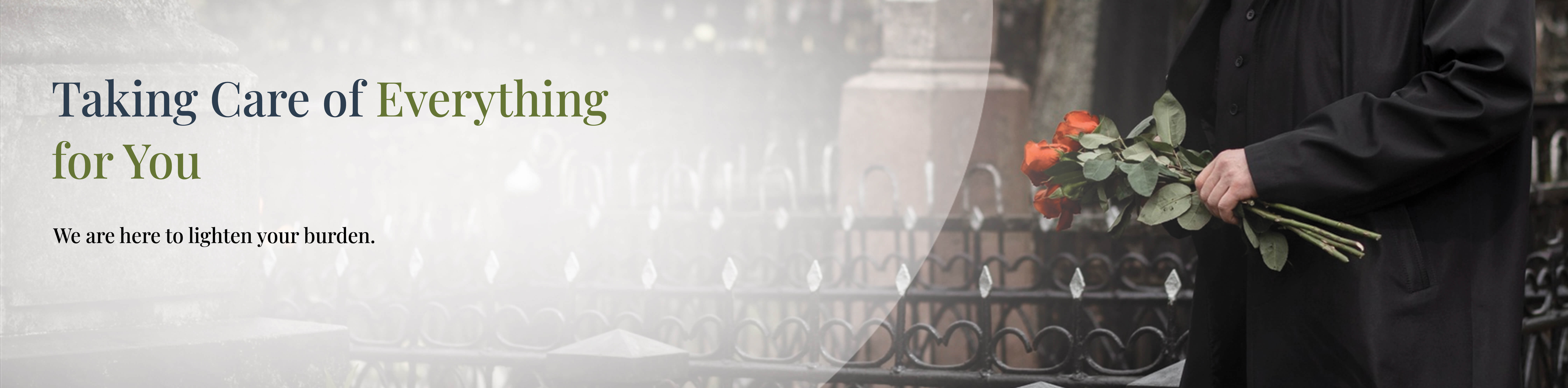 Funeral flower arrangements at Olive Tree Mortuary Stanton CA