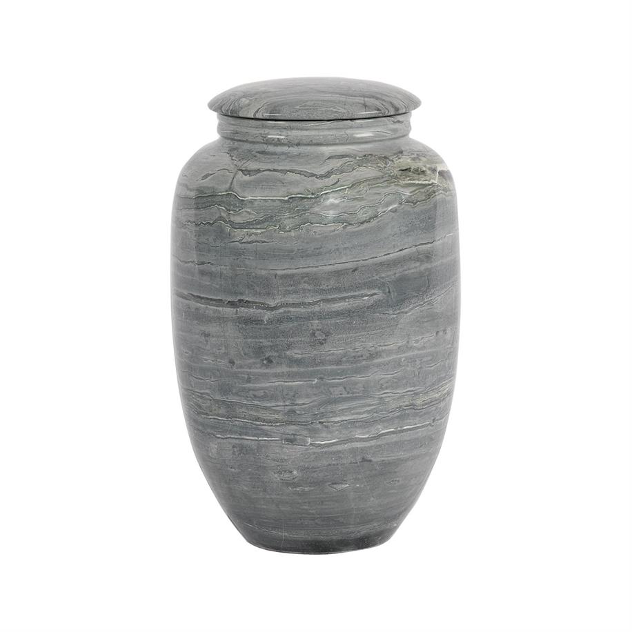 Forest Haze stone cremation urn