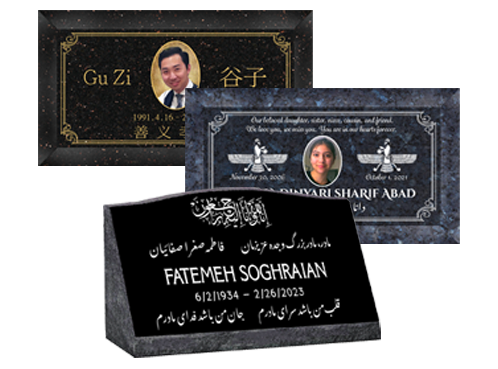 Headstones In Loving Memory